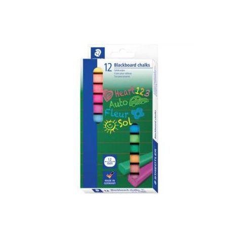 Kreda Staedtler do tablicy kolorowa, 12 kolorów - 2